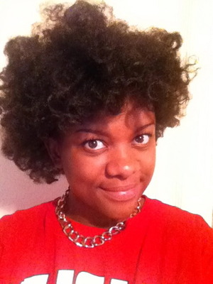 Big hair, don't care! Very natural makeup.