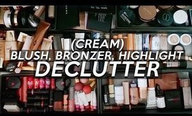 CREAM BLUSH, BRONZER & HIGHLIGHTERS I'm THROWING Out! (& What I'm Keeping) | Jamie Paige