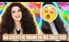 ALISEI MEU CABELO CACHEADO DEPOIS DE ANOS DA TRANSIÇÃO CAPILAR! | Duda Fernandes