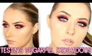 Testing Sugarpill Eyeshadows; Sunset Eye Makeup Tutorial 🌞💜 | shivonmakeupbiz