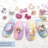 Nail Art For Valentine/ Pastel Colored Gel Nail Polish/ Cute and Lovely Nail Art