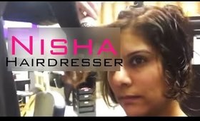 Nisha at Hairdressers | Zaheer's Operation