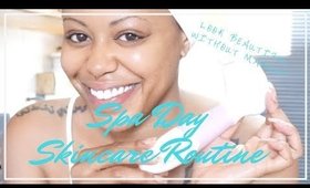 How to look beautiful without makeup!!| Spa Day Skincare Routine