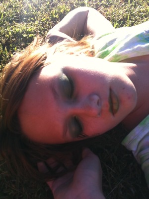 I'm not exactly sure on a perfect title for this, and it's a pretty old picture, but it's one of my favorite makeup looks I've done.