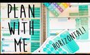 Plan with Me | First Horizontal Layout