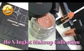 NEW JLO X Inglot Makeup Collection Review | makeupbykalyssa