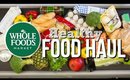 HEALTHY FOOD HAUL : WHOLE FOODS 365 GROCERY SHOPPING + WHAT I EAT | SCCASTANEDA