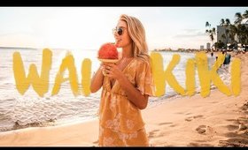 WHAT TO DO IN HONOLULU, HAWAII | Being A Tourist For The Day In Waikiki