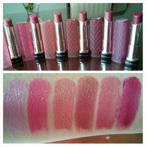 These are very glossy and hydrating.
Strawberry Shortcake
Sweet Tart
Peach Parfait
 Pink Truffle,
Berry Smoothie
Raspberry Pie