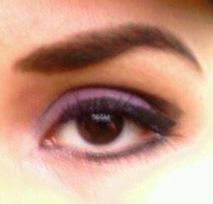 Black and purple for brown eyes?