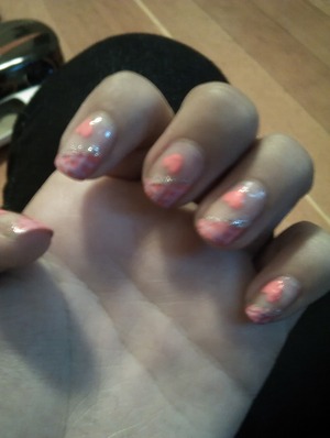 Cute girly nails <3