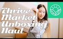 thrive market review/first impressions- unboxing "healthy" grocery haul ✖︎ EverSoCozy