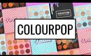 NEW COLOURPOP EYESHADOW PALETTES 2018! REVIEW AND SWATCHES