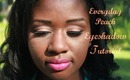 Shany Cosmetics Review/Peach Everyday Eyeshadow Tutorial