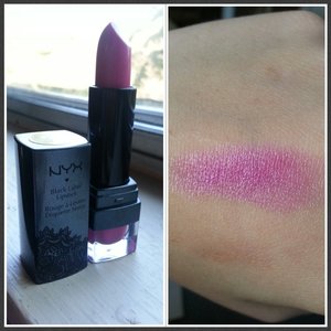 NYX Black Label collection "That 70's Pink" --- gorgeously pigmented pink with fuchsia/purply shimmer. 