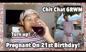 Pregnant on 21st Birthday!! |Chit Chat GRWM Fall Makeup