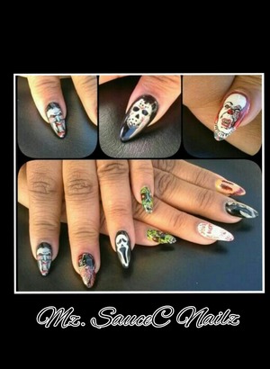 horror movie nails