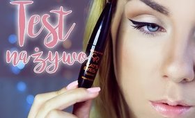 TEST NA ŻYWO! GOLDEN ROSE CAT'S EYES EYELINER | Marta Wojnarowska