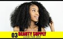 How to Blend Natural Hair with Curly Extensions: Synthetic ► Beauty Supply Store Hair Series [Ep.3]