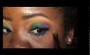 Colorful/Vivid eyeshadow look