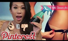 Pinterest Test! DIY Self Tanning Spray with COFFEE?