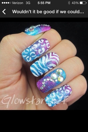 This is what my nails used to look like 
