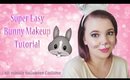 Super Easy Bunny Makeup Halloween Tutorial