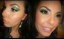 St Patrick's Day Makeup Green