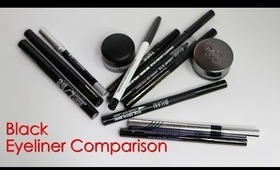 Black Eyeliner Comparison
