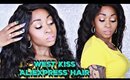 Make Your Lace Wig Look Natural(No Sew, No Glue, No Hair Out) Aliexpress West Kiss Hair