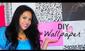 Room Decor: DIY Wallpaper! - Belinda Selene