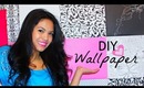 Room Decor: DIY Wallpaper! - Belinda Selene