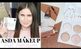 TESTING ASDA MAKEUP FOR THE FIRST TIME! | FIRST IMPRESSION