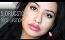 My Top 5 Drugstore Lipsticks for 90's Kylie Jenner Trend