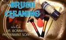 ☆ How I Clean My Brushes with Dr. Bonner's Peppermint Soap