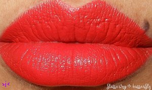 Lady Danger lipstick by MAC cosmetics. flutteringbutterfly23 