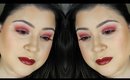 Vampy Night time Fall Makeup | ColourPop Yes Please + Fem Rosa Palette