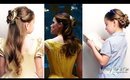 How To: Belle {EMMA WATSON} Ballroom and Library Hairstyle - Beauty & the Beast | Pretty Hair is Fun