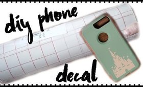 DIY PHONE DECAL WITH ANGEL CRAFT TRANSFER PAPER!