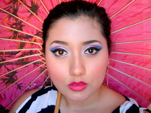 Mulan inspired makeup 