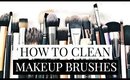 How I Clean My Makeup Brushes Naturally | Kendra Atkins