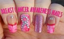 Breast Cancer Awareness Nail Art | Awareness Month | Stephyclaws