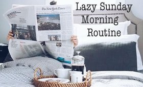 Lazy sunday morning routine | AMarieBeauty