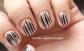 Short Nails Tutorial !!!  (VERY Short Nail Art Designs)