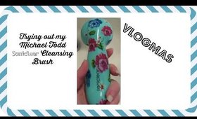 Vlogmas Trying Out My Michael Todd Soniclear Cleansing Brush| Lustrous Beauty