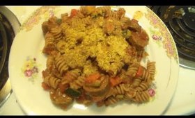Vegan Tofurky Rotini Vegetable Marinara