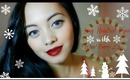 ♡Special Holiday Look # 1 Sexy Neutral Eyes with Wine Berry Lips♡