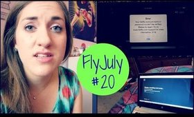 THROWING MY LAPTOP OUT THE WINDOW (Fly July #20)