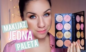 MAKIJAŻ TWARZY I OCZU JEDNĄ PALETĄ: MAKEUP REVOLUTION GOLDEN SUGAR 2 | Marta Wojnarowska