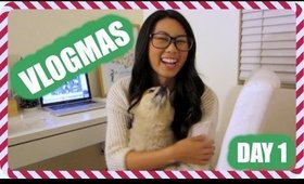 Holiday Snacks & Meeting Our Doggies! | Vlogmas Day 1